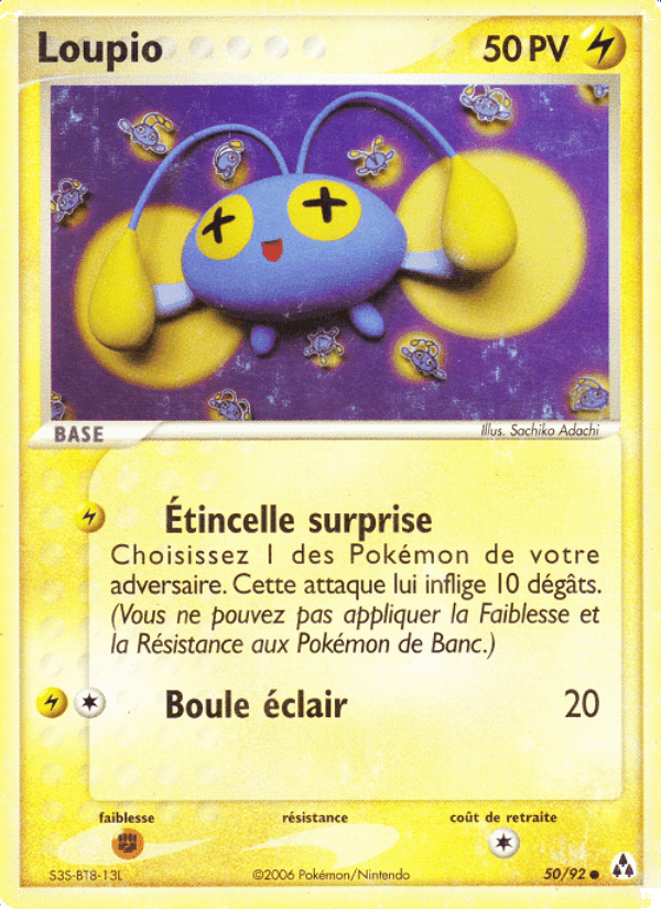 Loupio, card 50 from EX Créateurs de légendes