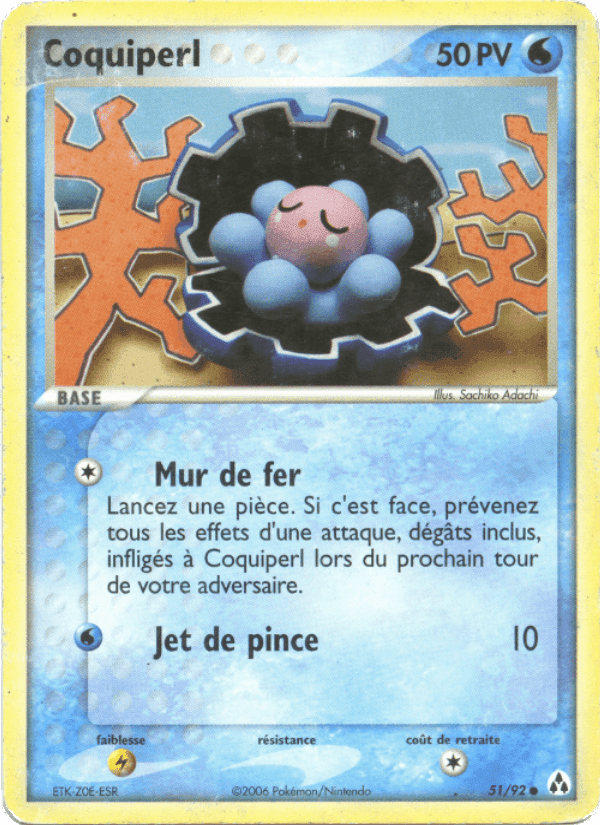 Coquiperl, carte 51 de EX Créateurs de légendes