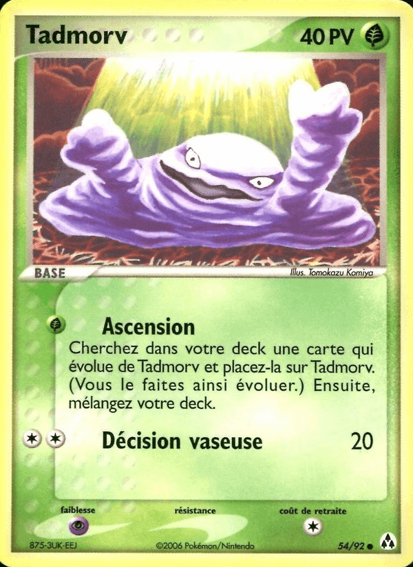 Tadmorv, carta 54 di EX Créateurs de légendes