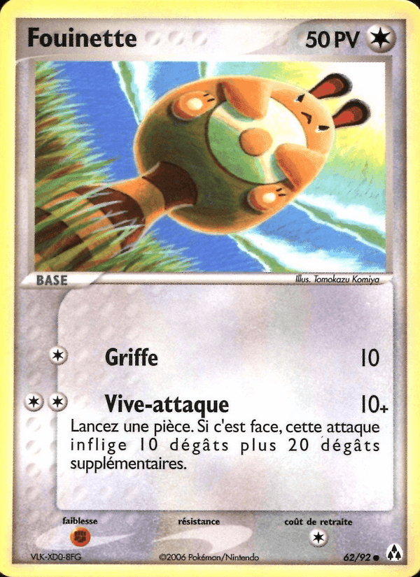 Fouinette, carte 62 de EX Créateurs de légendes