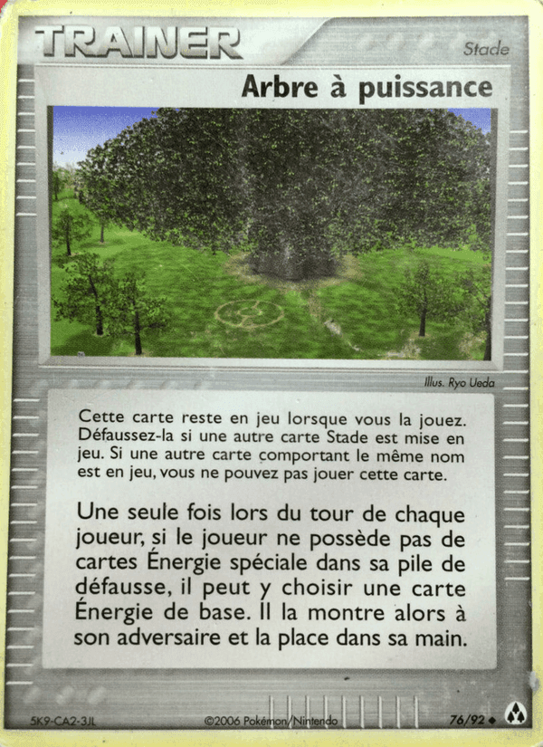 Arbre à puissance, card 76 from EX Créateurs de légendes