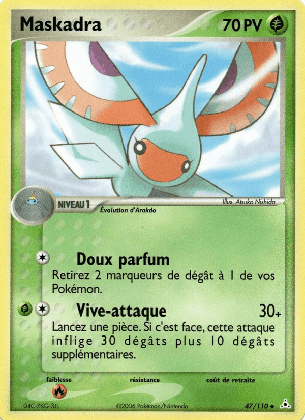 Maskadra, carta 47 de EX Fantômes Holon