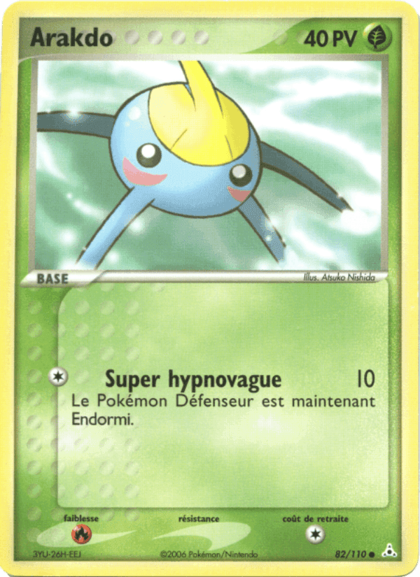 Arakdo, card 82 from EX Fantômes Holon