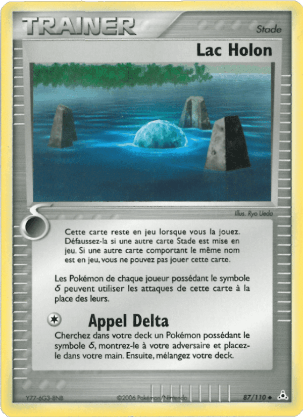 Lac Holon, card 87 from EX Fantômes Holon