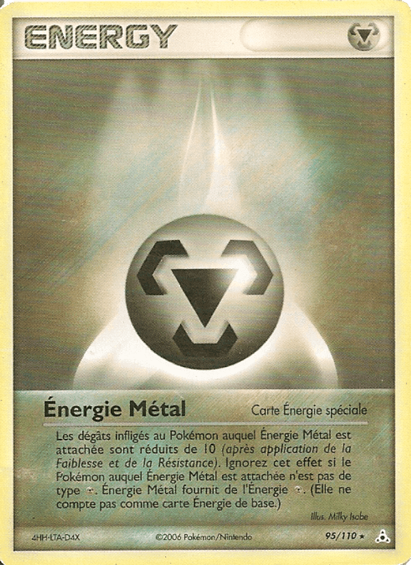 Énergie Métal, card 95 from EX Fantômes Holon