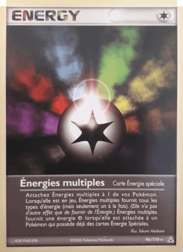 Énergies multiples, carte 96 de EX Fantômes Holon