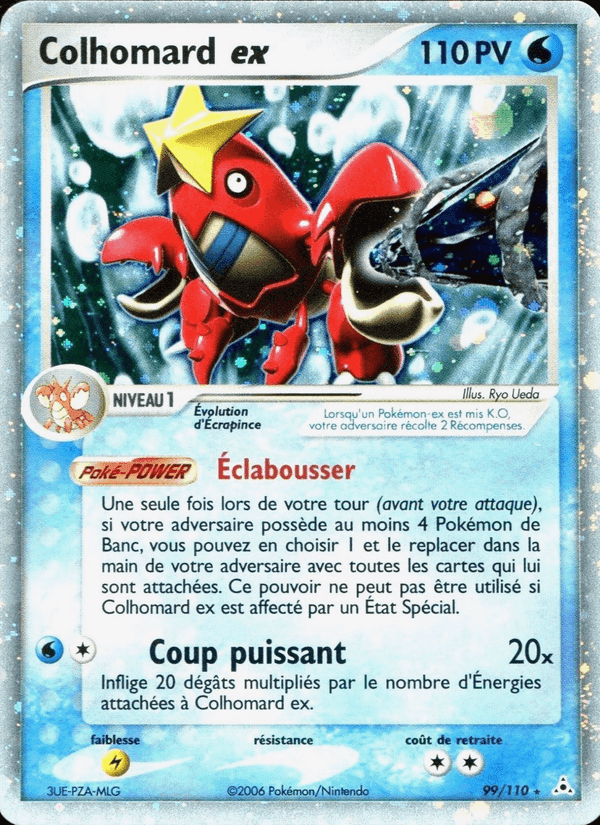 Colhomard ex, carte 99 de EX Fantômes Holon