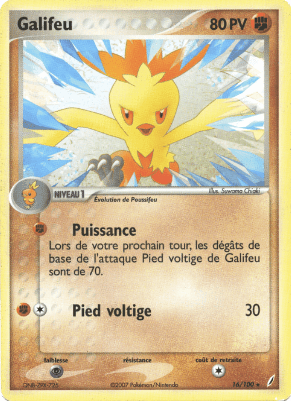 Galifeu, carte 16 de EX Gardiens de Cristal