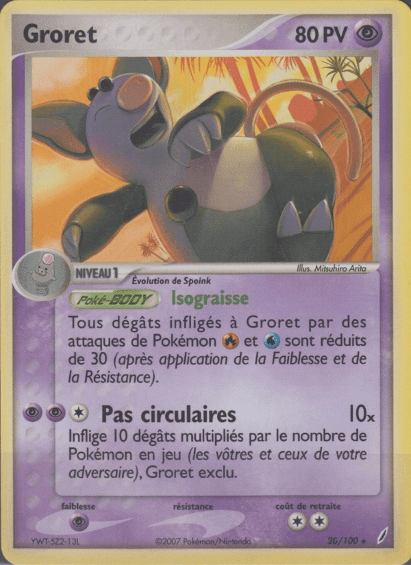Groret, carta 20 di EX Gardiens de Cristal