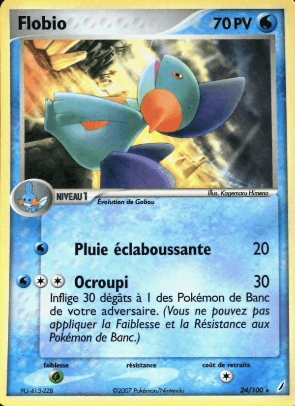 Flobio, carta 24 de EX Gardiens de Cristal