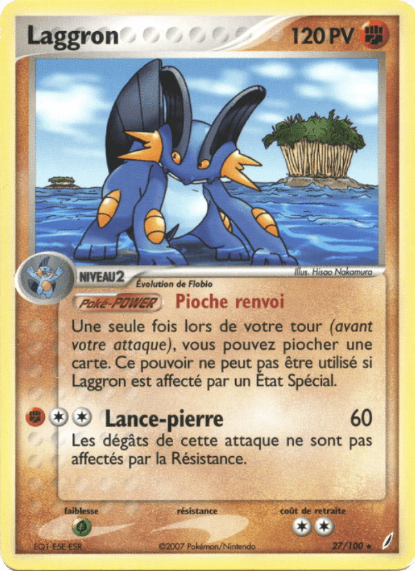 Laggron, carta 27 di EX Gardiens de Cristal