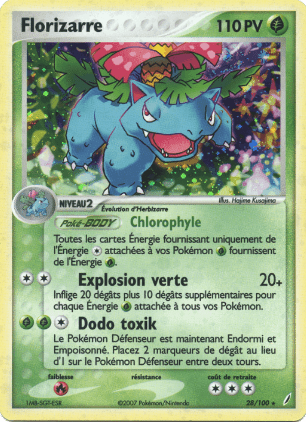 Florizarre, carta 28 di EX Gardiens de Cristal