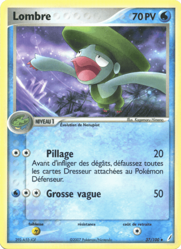 Lombre, carte 37 de EX Gardiens de Cristal