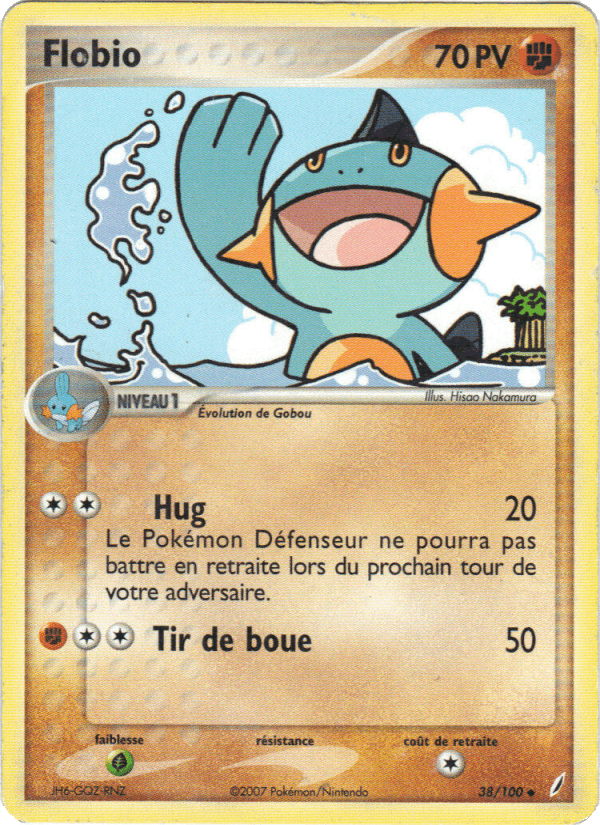 Flobio, carta 38 di EX Gardiens de Cristal