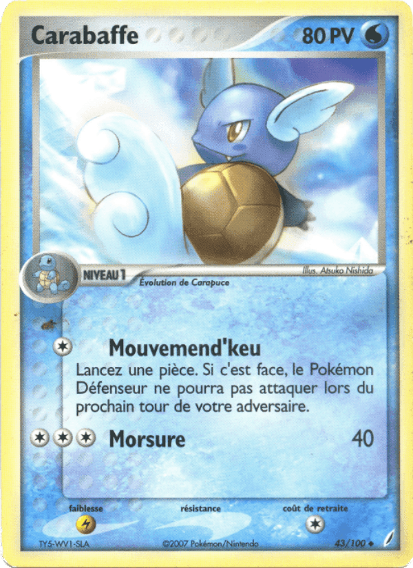 Carabaffe, carta 43 di EX Gardiens de Cristal