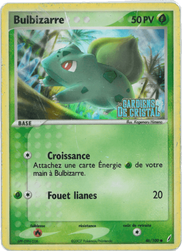 EX Gardiens de Cristal の 46 番、Bulbizarre