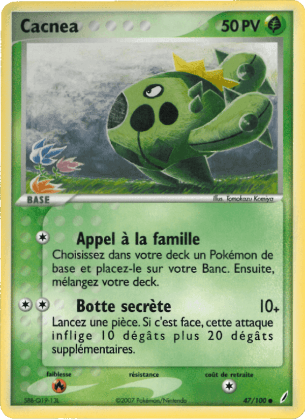 Cacnea, carte 47 de EX Gardiens de Cristal