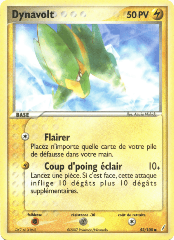 EX Gardiens de Cristal の 52 番、Dynavolt