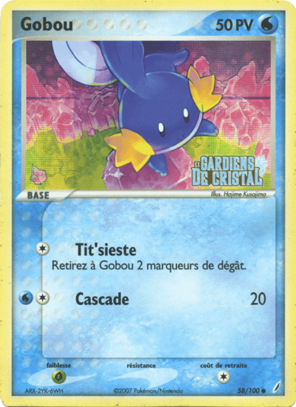 Gobou, carta 58 de EX Gardiens de Cristal