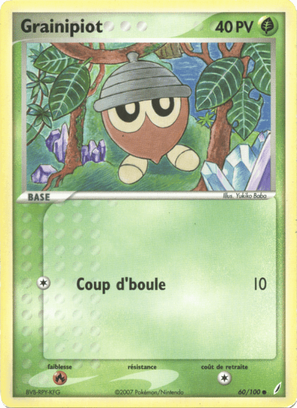Grainipiot, carta 60 de EX Gardiens de Cristal