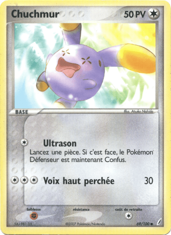Chuchmur, card 69 from EX Gardiens de Cristal