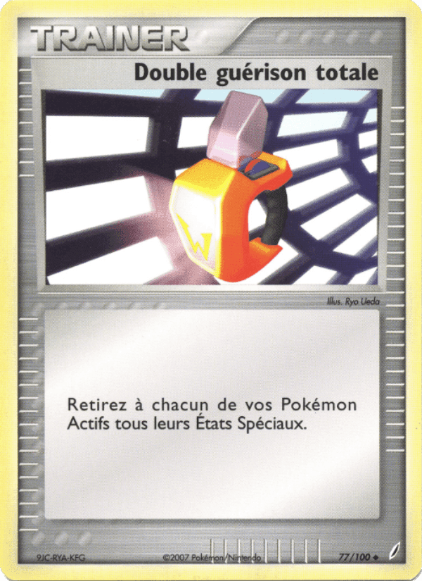Double guérison totale, carte 77 de EX Gardiens de Cristal