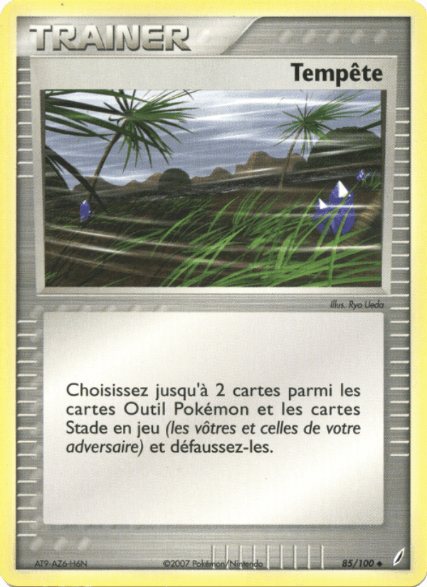 Tempête, carte 85 de EX Gardiens de Cristal