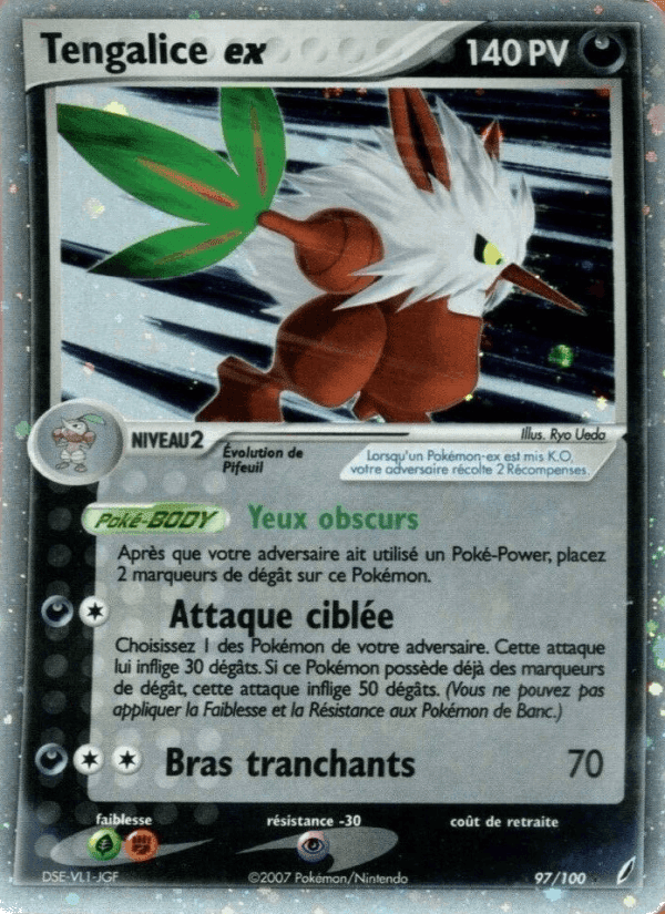 Tengalice ex, carte 97 de EX Gardiens de Cristal