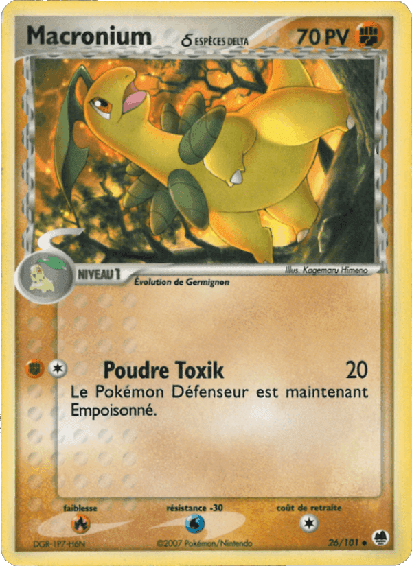 EX Île des Dragons の 26 番、Macronium δ