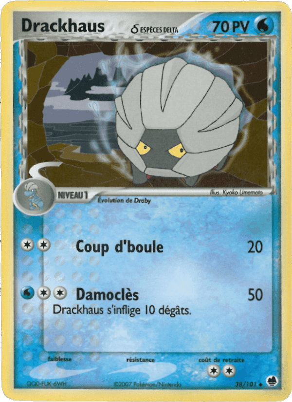 Drackhaus δ, carta 38 di EX Île des Dragons