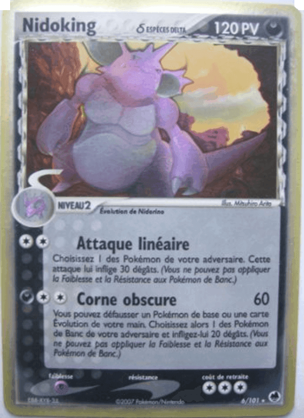 Nidoking δ, carte 6 de EX Île des Dragons