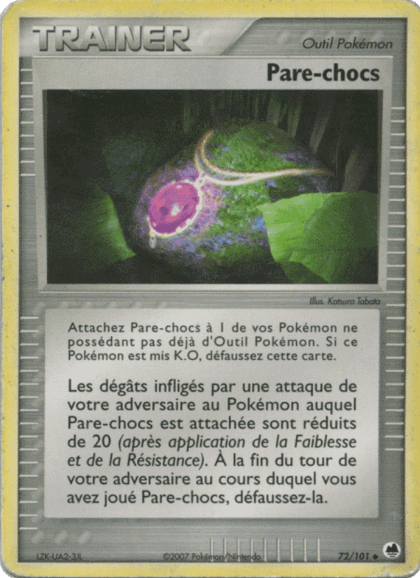 Pare-chocs, carta 72 de EX Île des Dragons
