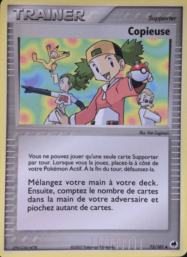 Copieuse, card 73 from EX Île des Dragons