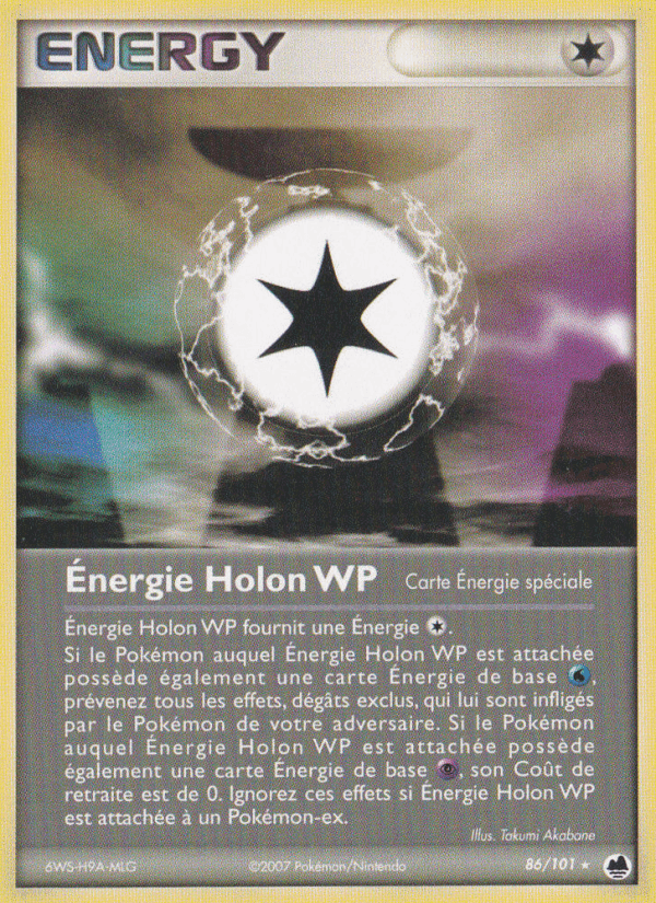 Énergie Holon WP, carte 86 de EX Île des Dragons