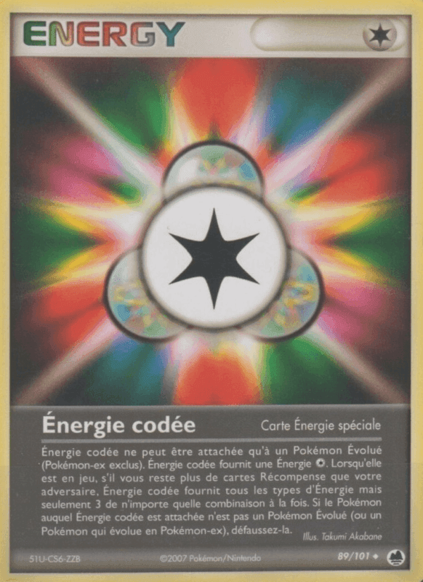 Énergie codée, carta 89 di EX Île des Dragons