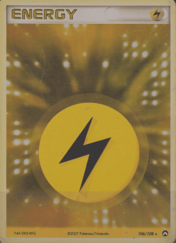 Énergie Électrique, carte 106 de EX Gardiens du Pouvoir