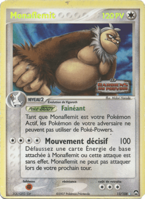 Monaflèmit, carta 13 di EX Gardiens du Pouvoir