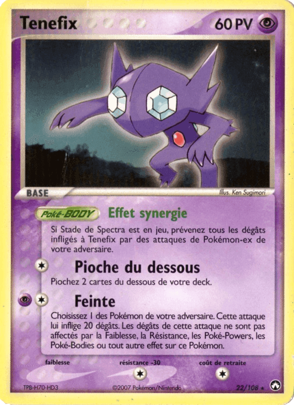 Ténéfix, carte 22 de EX Gardiens du Pouvoir