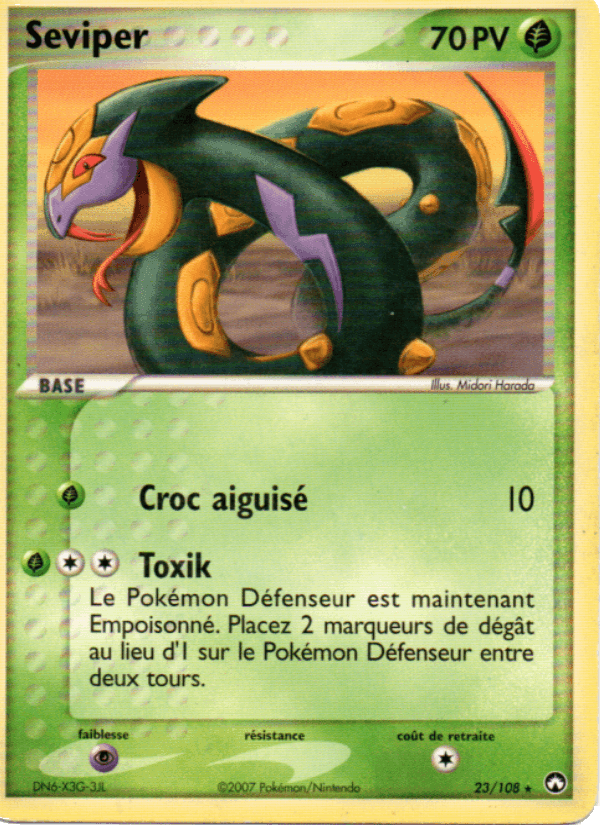 Séviper, carta 23 di EX Gardiens du Pouvoir
