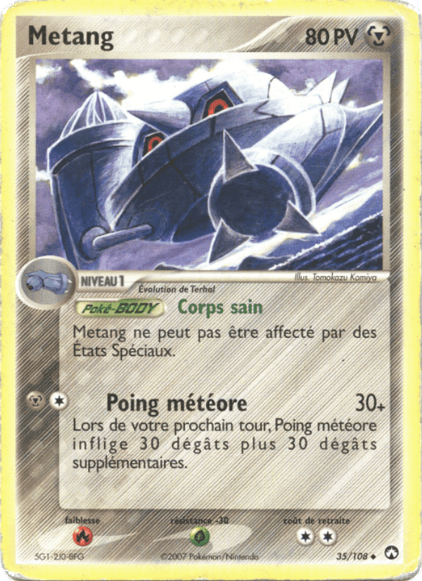 Métang, carte 35 de EX Gardiens du Pouvoir