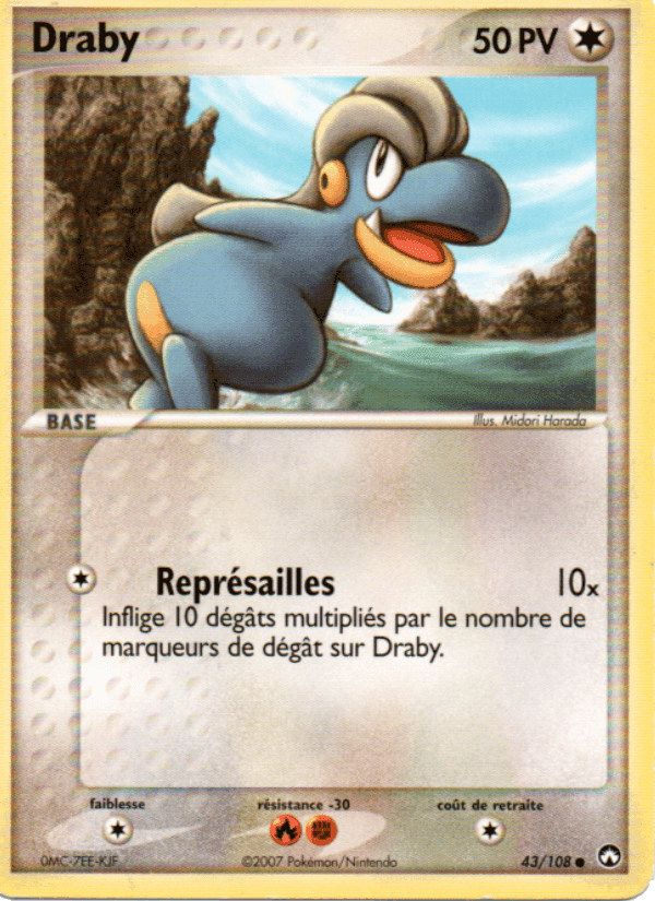 Draby, carta 43 de EX Gardiens du Pouvoir