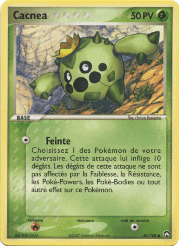 Cacnea, carta 46 di EX Gardiens du Pouvoir
