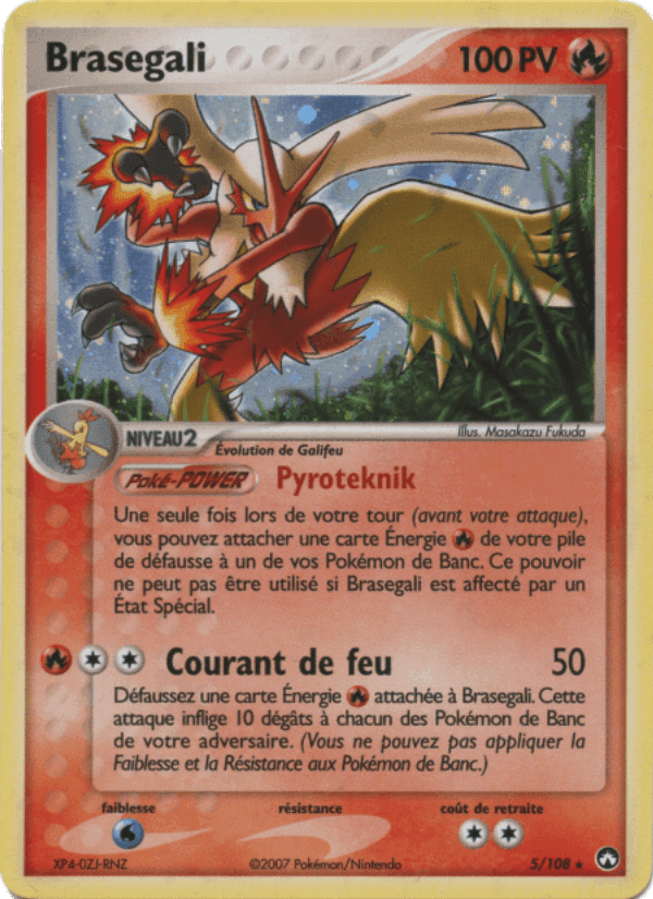 Braségali, carta 5 de EX Gardiens du Pouvoir