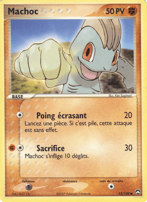 Machoc, carte 53 de EX Gardiens du Pouvoir