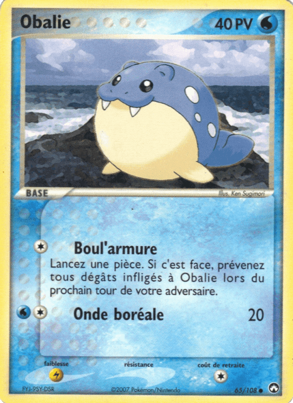 Obalie, carte 65 de EX Gardiens du Pouvoir