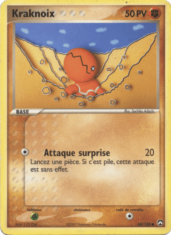 Kraknoix, carta 68 de EX Gardiens du Pouvoir