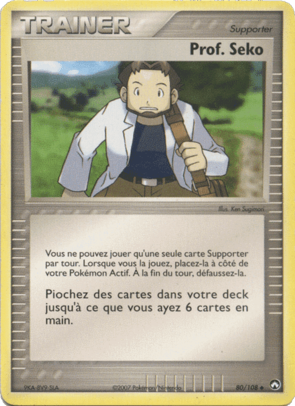 Prof. Seko, card 80 from EX Gardiens du Pouvoir