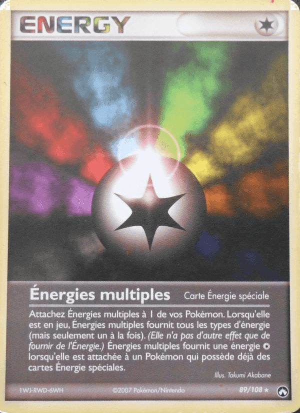 Énergies multiples, carta 89 di EX Gardiens du Pouvoir