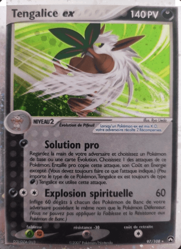 Tengalice ex, card 97 from EX Gardiens du Pouvoir