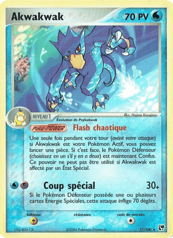 Akwakwak, carta 17 de EX Tempête de sable